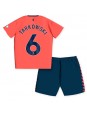 Billige Everton James Tarkowski #6 Bortedraktsett Barn 2023-24 Kortermet (+ Korte bukser)